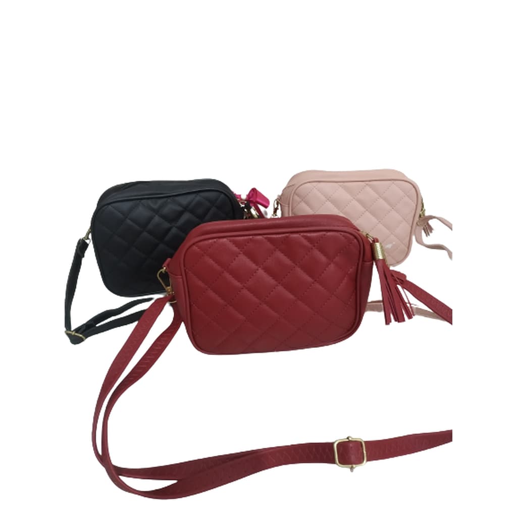 Bolsa feminina transversal pequena