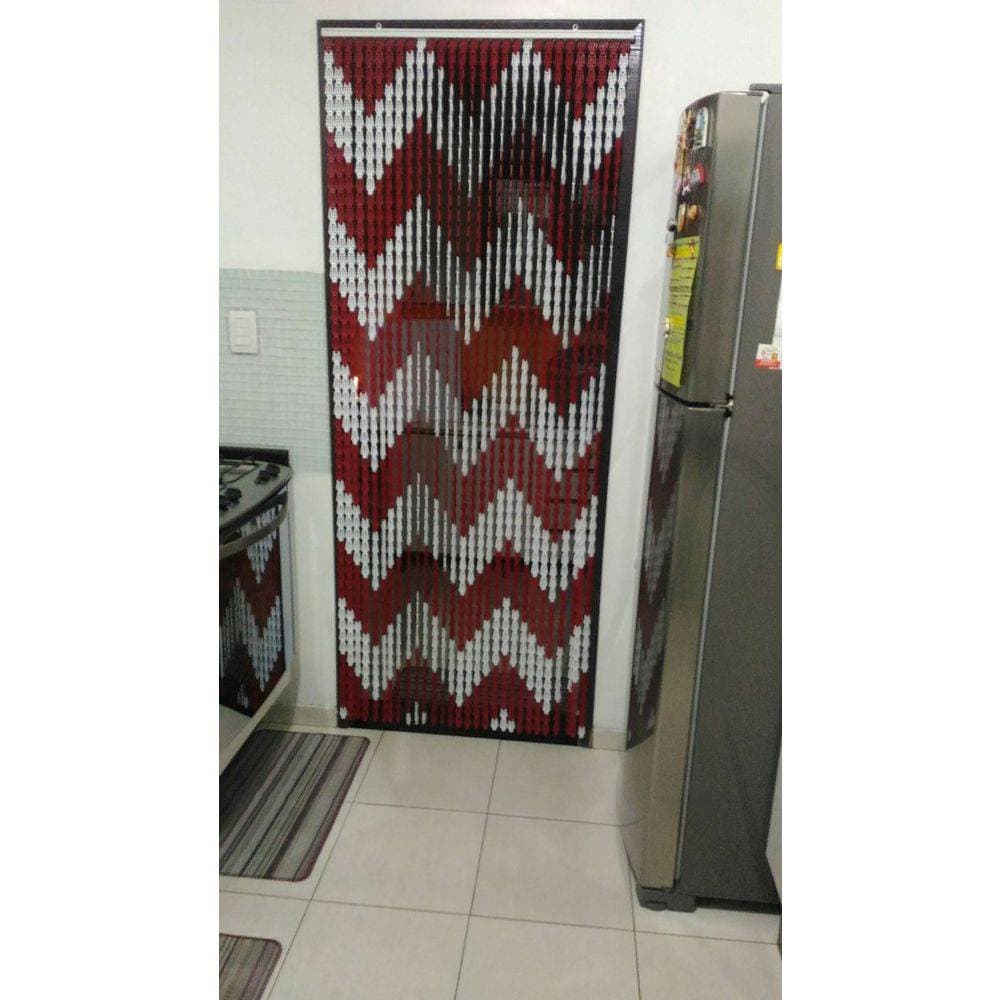 Cortina Italiana plástica para porta (cozinha/quintal/sala/quarto) 2,10x0,80 - VARIAS CORES