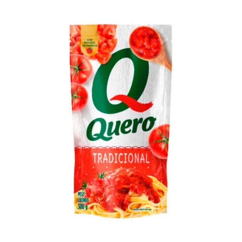 Molho tomate quero tradicional kit c/10