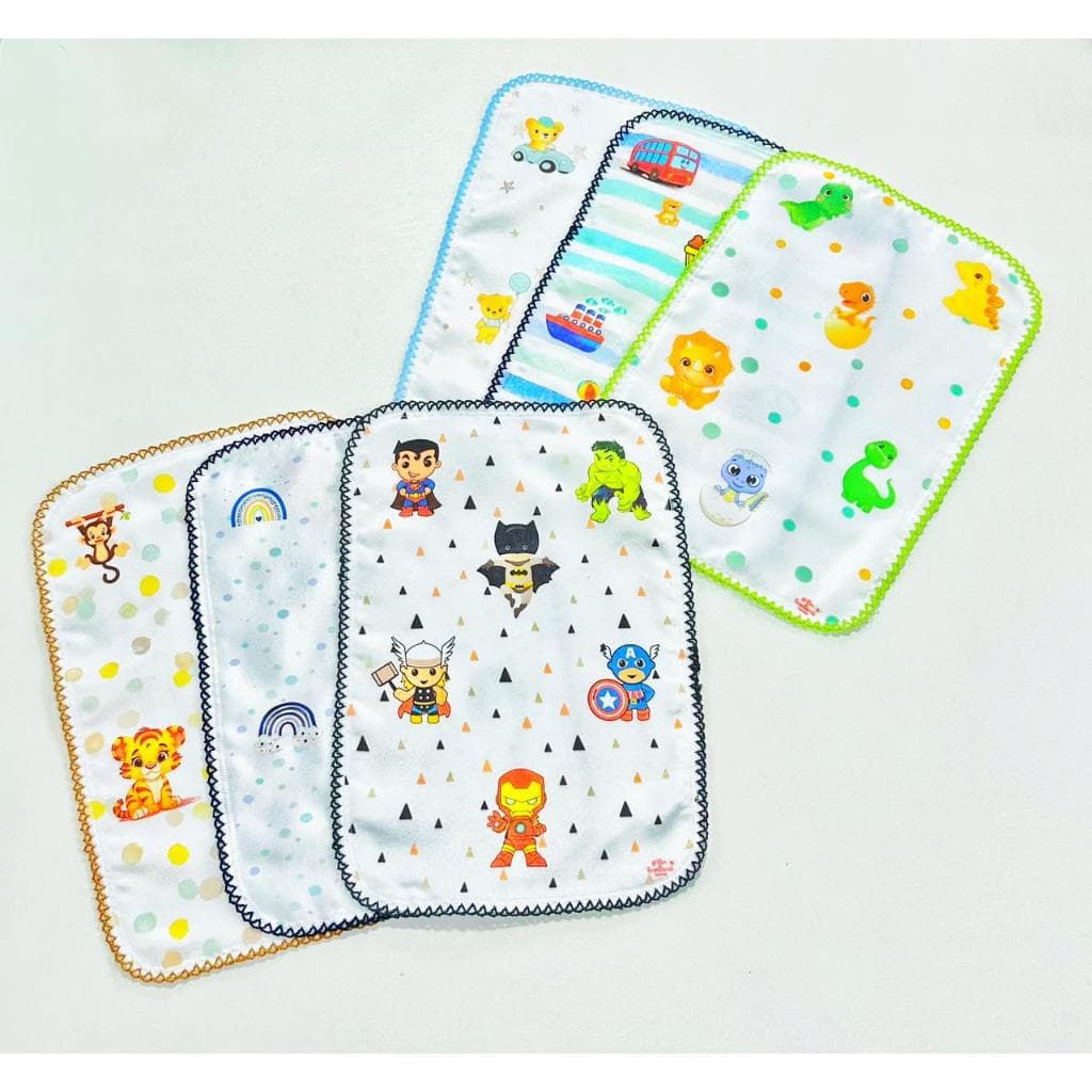 Fralda de Boca Sublimada para Meninos Babete boquinha