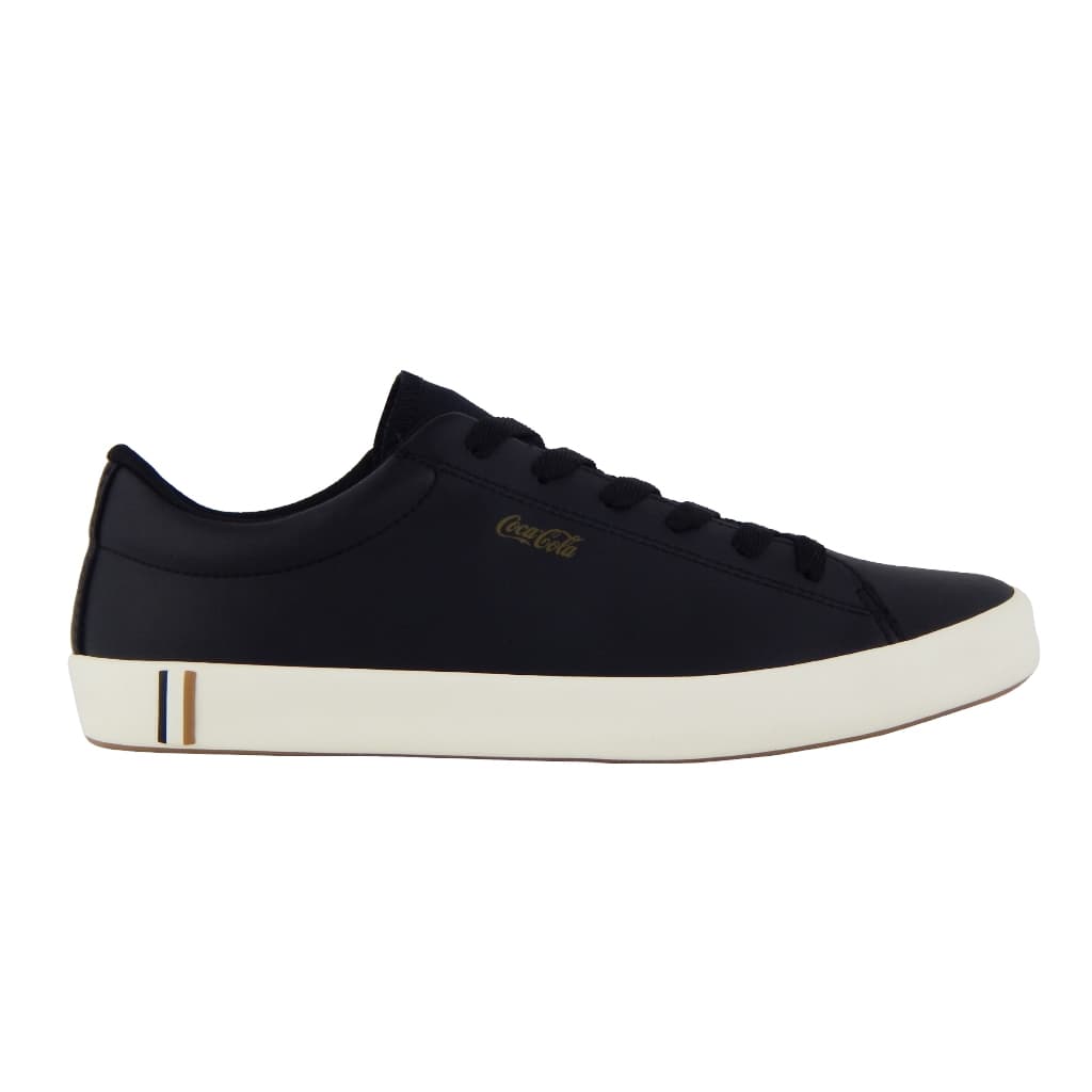 Sapatênis Coca Cola CC2317 Preto/Branco Modelo Torino Original Envio Imediato Novo Lançamento Marrom Masculino Confortável Top