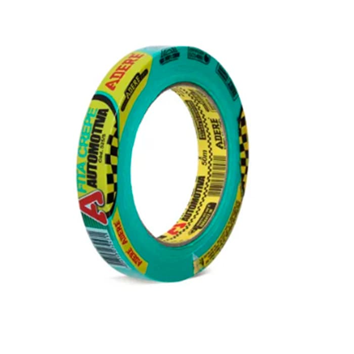 Fita adere 18 x 50 verde Automotiva  1 Unidade