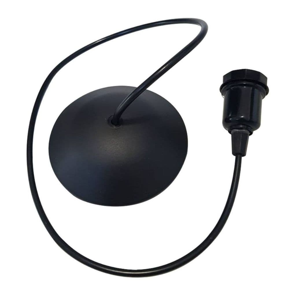 Pendente Fio Cabo Decorativo Retrô Soquete E27 Rosca 1M