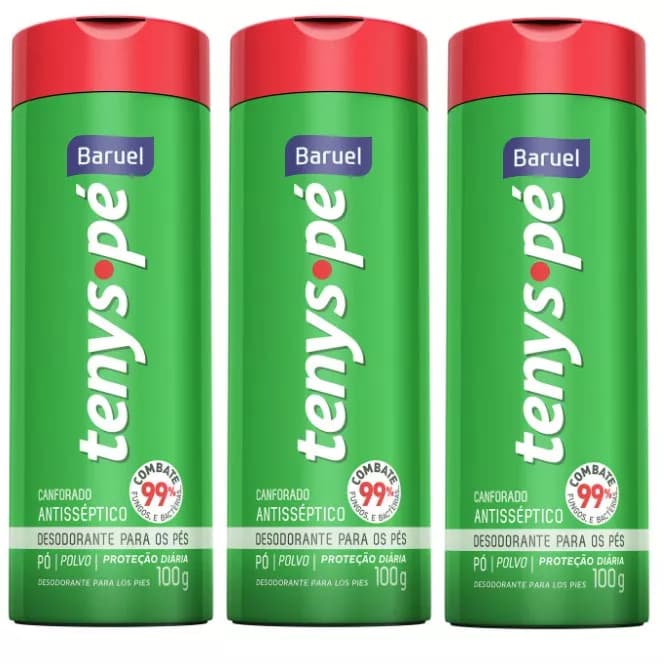 Kit 3 Tenis pe Canforado 100g