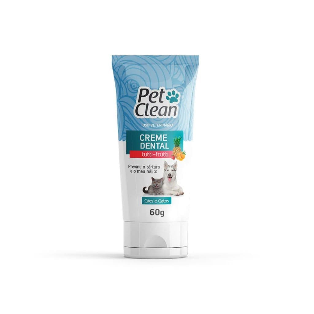 Creme Dental 60g Sabores -  Pet Clean
