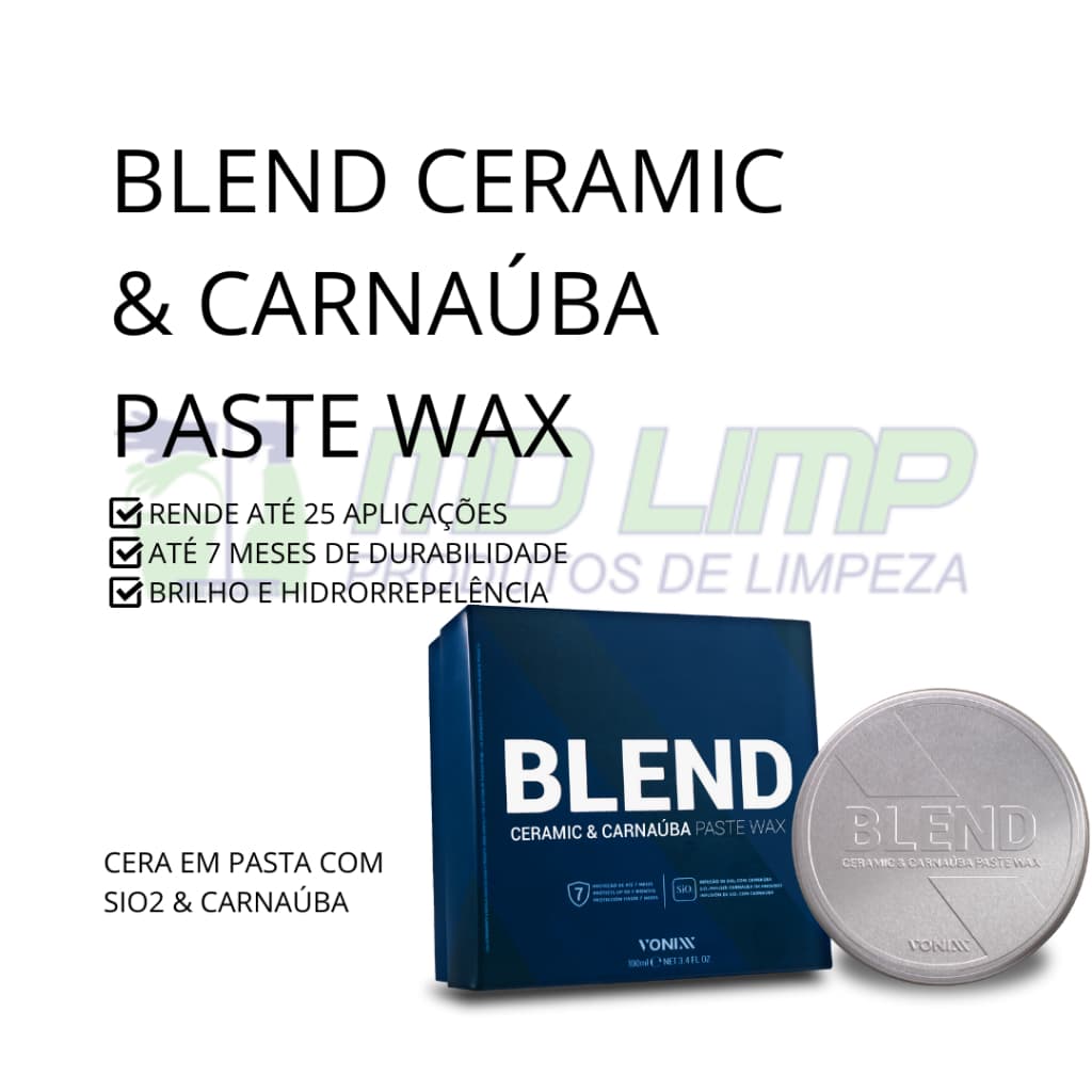 BLEND CERAMIC & CARNAÚBA PASTE WAX - VONIXX