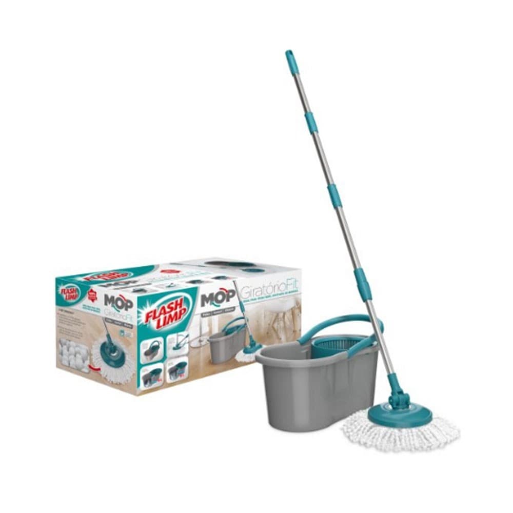 RODO MOP FLASHLIMP GIRATORIO FIT COM BALDE MOP5010 C-404018