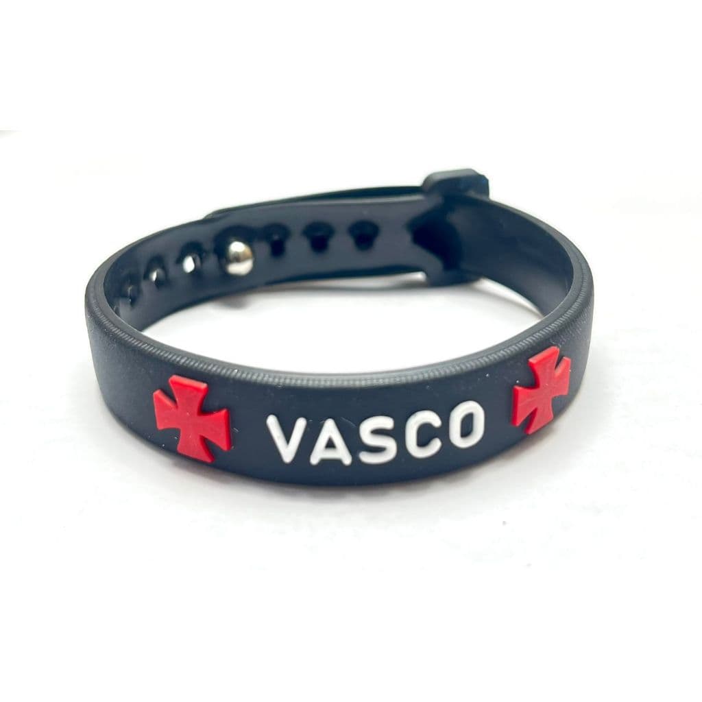 3 Pulseiras Vasco da Gama Cruzmaltino O Gigante da ColinaTime de Futebol Ajustável de Silicone