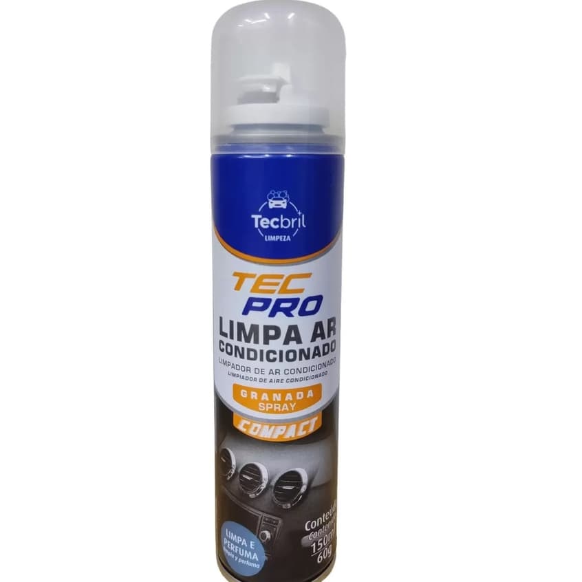 Limpa Ar Condicionado Carro Higienizador Granada Tecbril Neutro 150ml