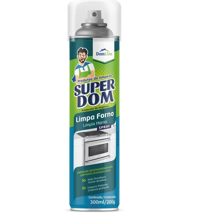 Limpa Forno Desengordurante Fogão Microondas Tira Gordura Sujeira