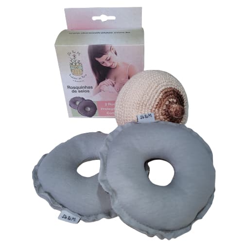 3 Pares De Rosquinha Lavável, Protetor De Seios, Amamentação
