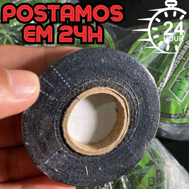 KIT 100 metros de NQV Finger Tapes PRETA , Grip tape, fita de dedo jiu-jitsu e judô (10 TAPES)
