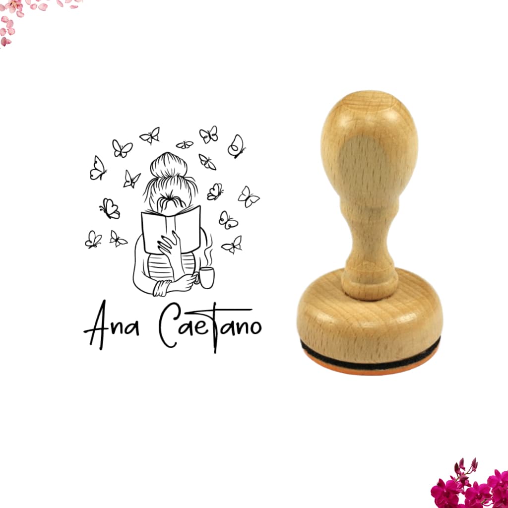 Carimbo personalizado para livros | Biblioteca pessoal | Carimbo from the library | Carimbo Acervo