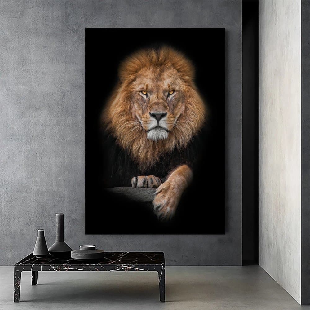 Quadro Decorativo GRANDE Alta Resolução Para Sala Quarto Escritório Quadro  Rei de Juda