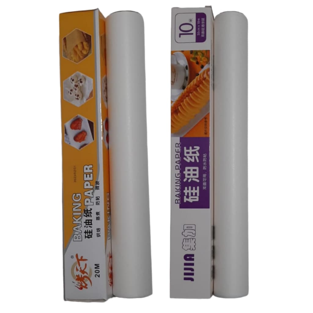 Papel Manteiga Culinário Baking Paper 30CmX20m e 30CmX10m