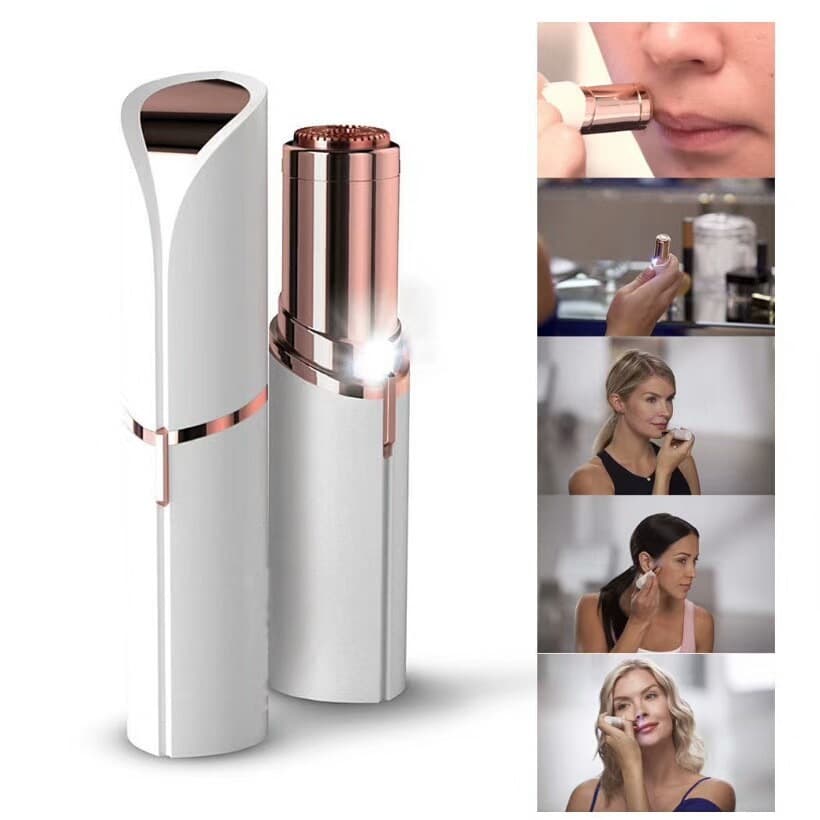 Depilador Batom Facial Indolor Portátil Buço Removedor Pelos