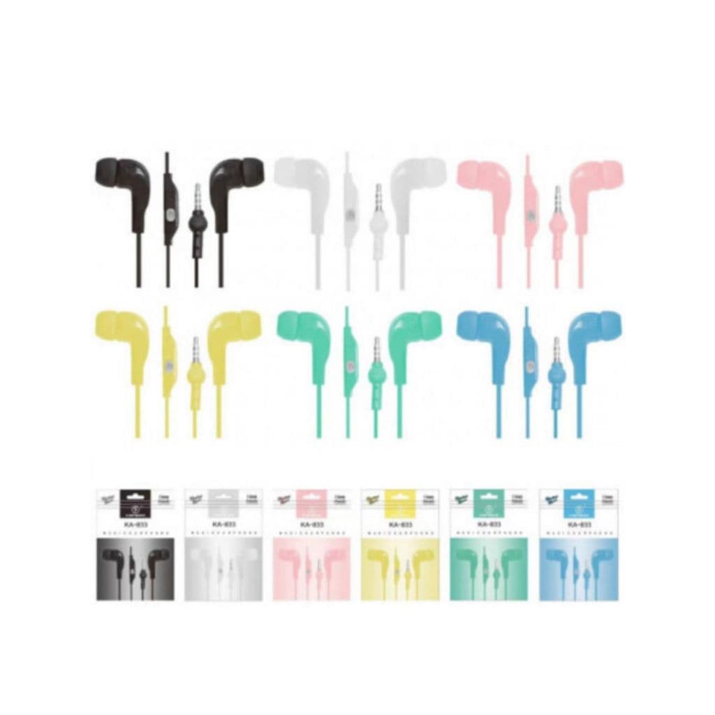 Fone de Ouvido com Fio - Microfone Imbutido -