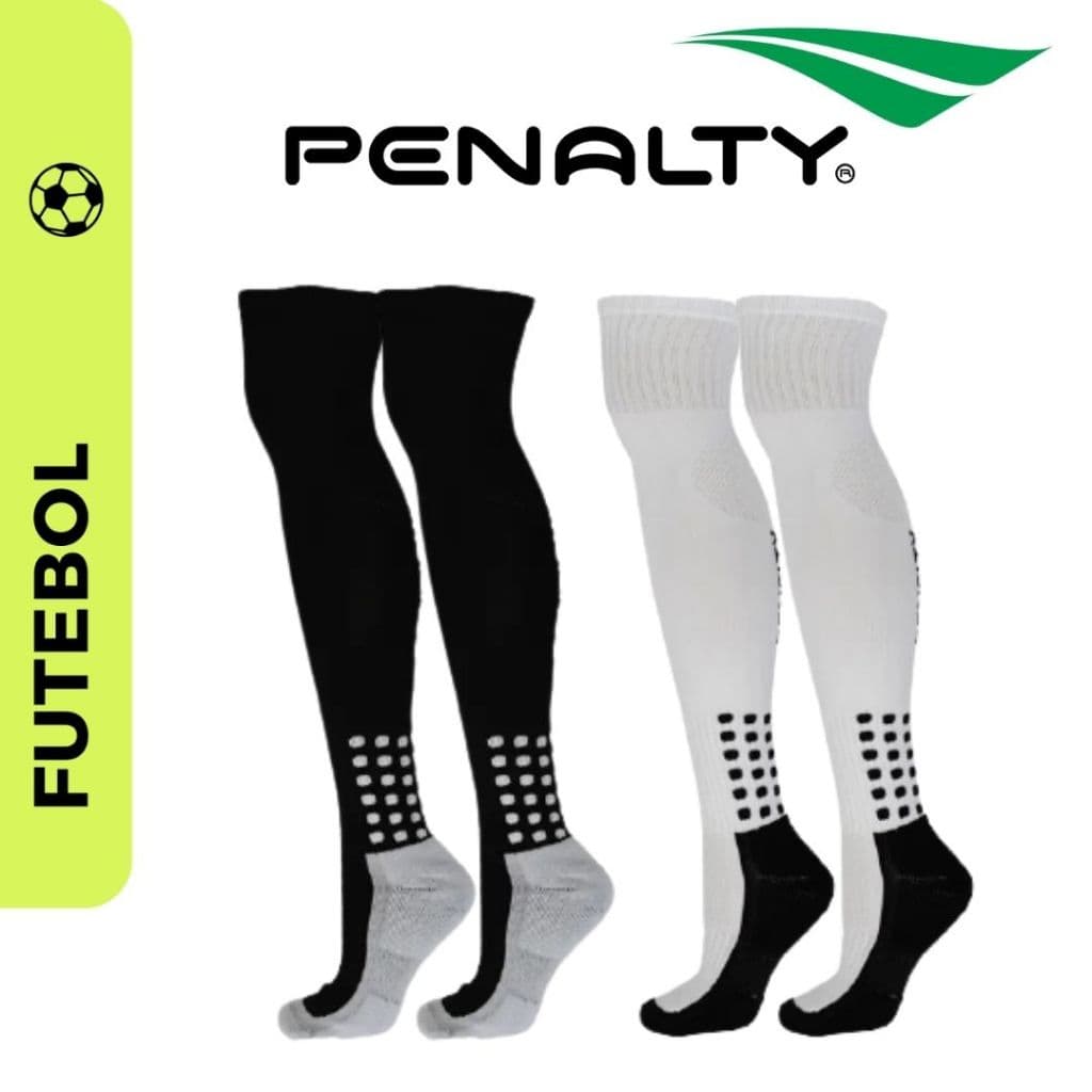 Kit 2 Meião Futebol Adulto Penalty Matis Treino 39-44