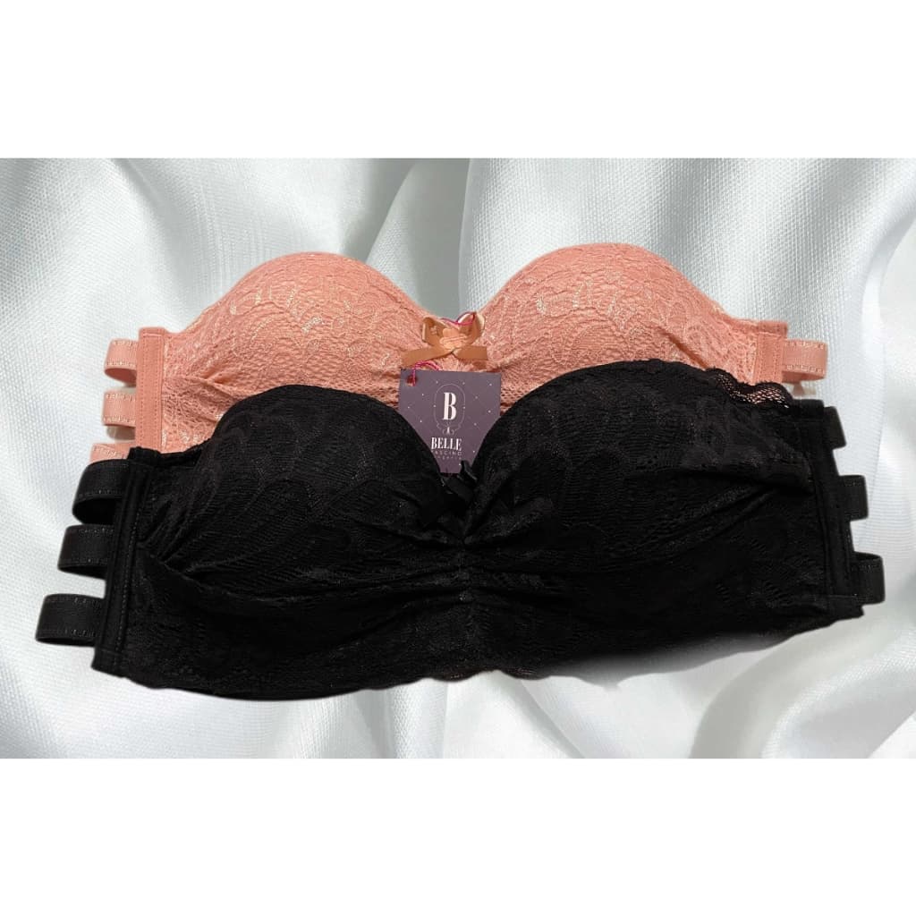 02 Sutiã Tomara que Caia Renda Tres Elasticos Alta Sustentação - Kit com dois Sutiãs Sutia Soutien Sutian 0201