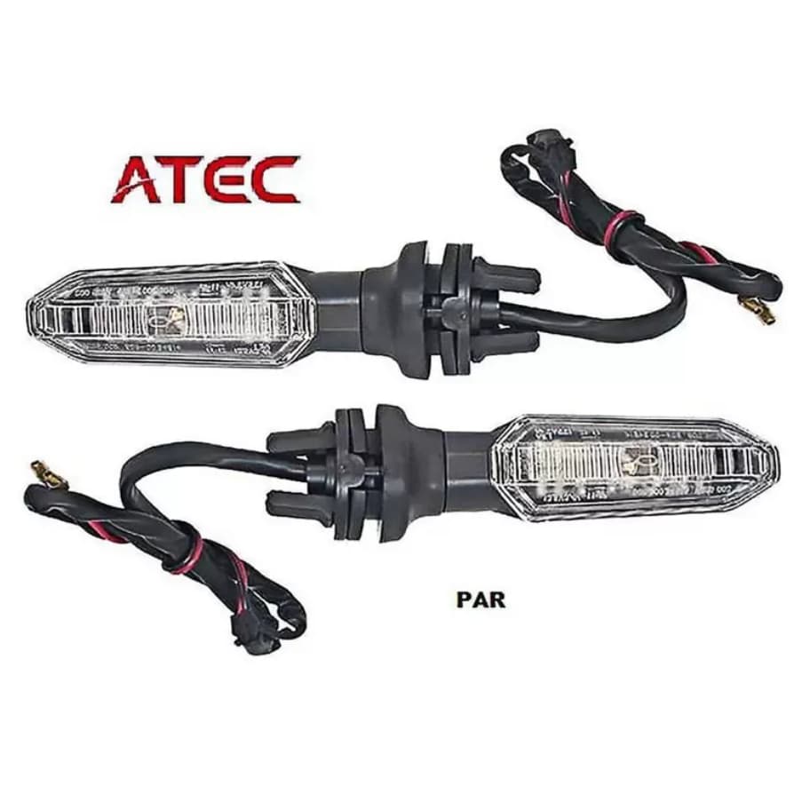 1 PAR DE PISCAS EM LED CB 250 TWISTER ( UNIVERSAL) N/SEQUENCIAL.