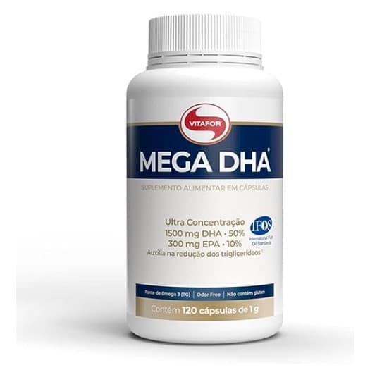MEGA DHA 120 CAPS VITAFOR