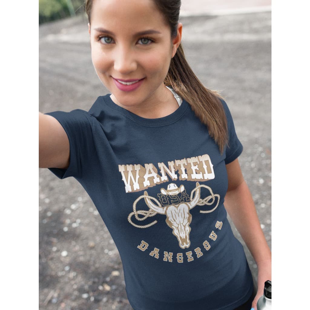 t-shirt country blusinha feminina wanted