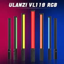 Luz colorida RGB portátil, varinha LED CRI 95 + 2500K-9000K, lâmpada de estúdio de fotografia, 19,68 ", 50cm