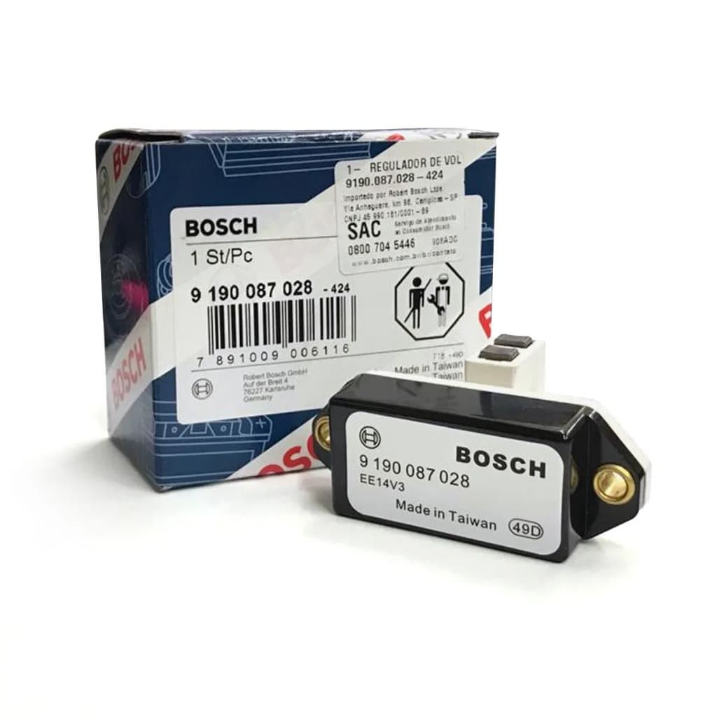 Regulador de Voltagem Tensão 14V 95A Bosch 9190087028
