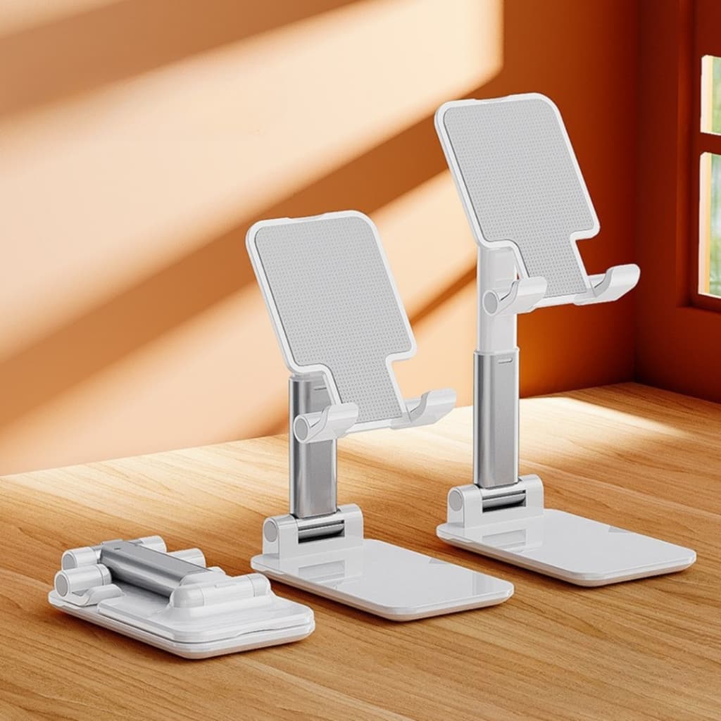 Suporte De Mesa De Metal Para Celular E Tablets Universal Mesa Dobrável