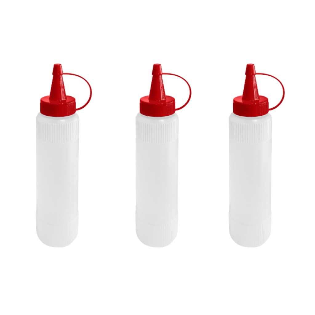 Bisnaga Profissiona 400ml Molho Calda/tempero/ketchup C/3un
