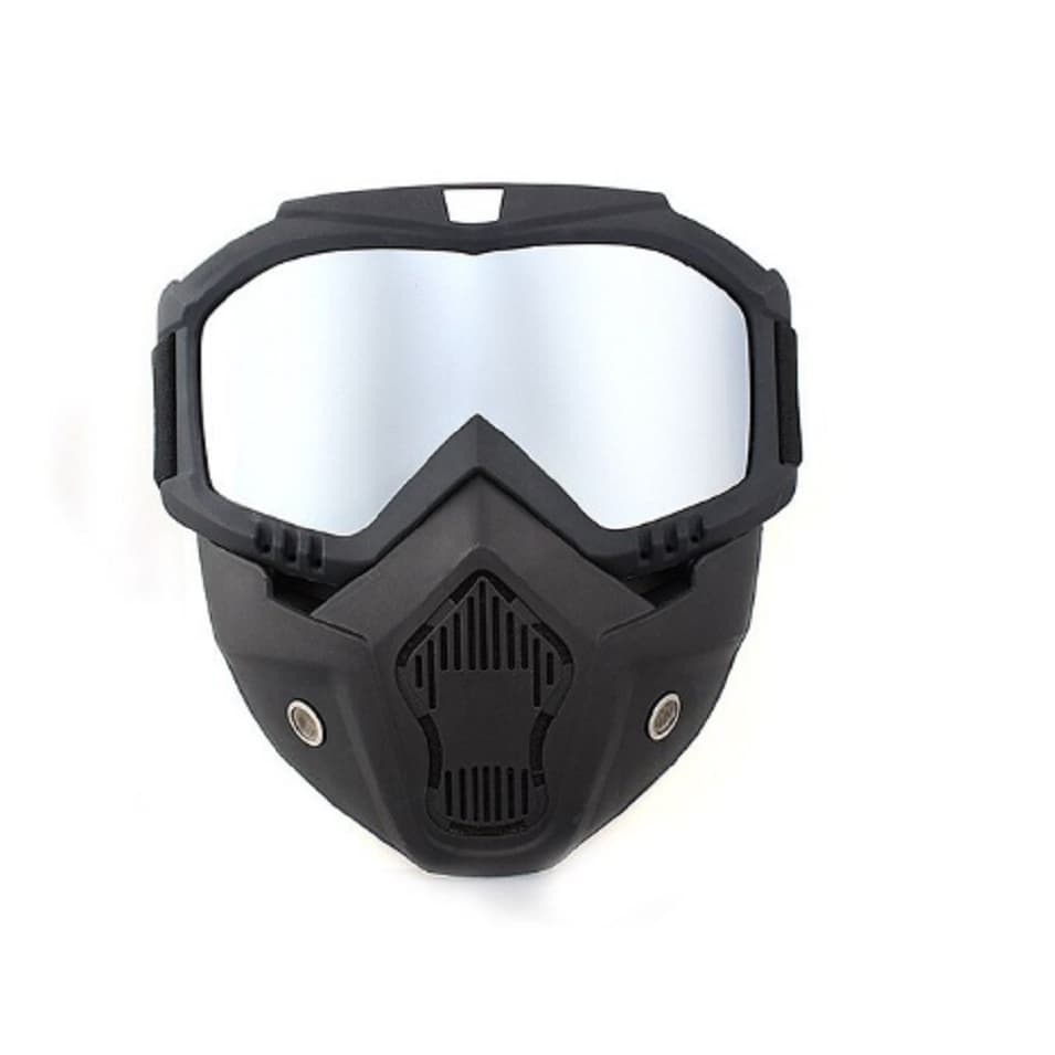 Máscara Óculos Motociclista Motocross Moto Capacete Bike
