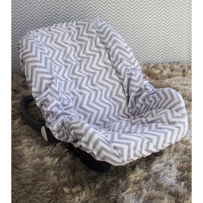 Capa Para Bebê Conforto Acolchoado Macio Menino e Menina 100% Algodão