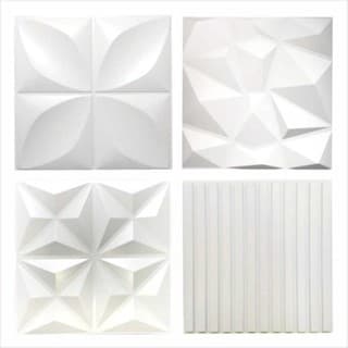 KIT COM 48 PLACAS 3D - 50x50 cm PVC