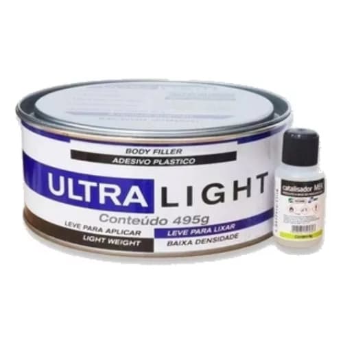 Massa Plastica Ultra Light 495g