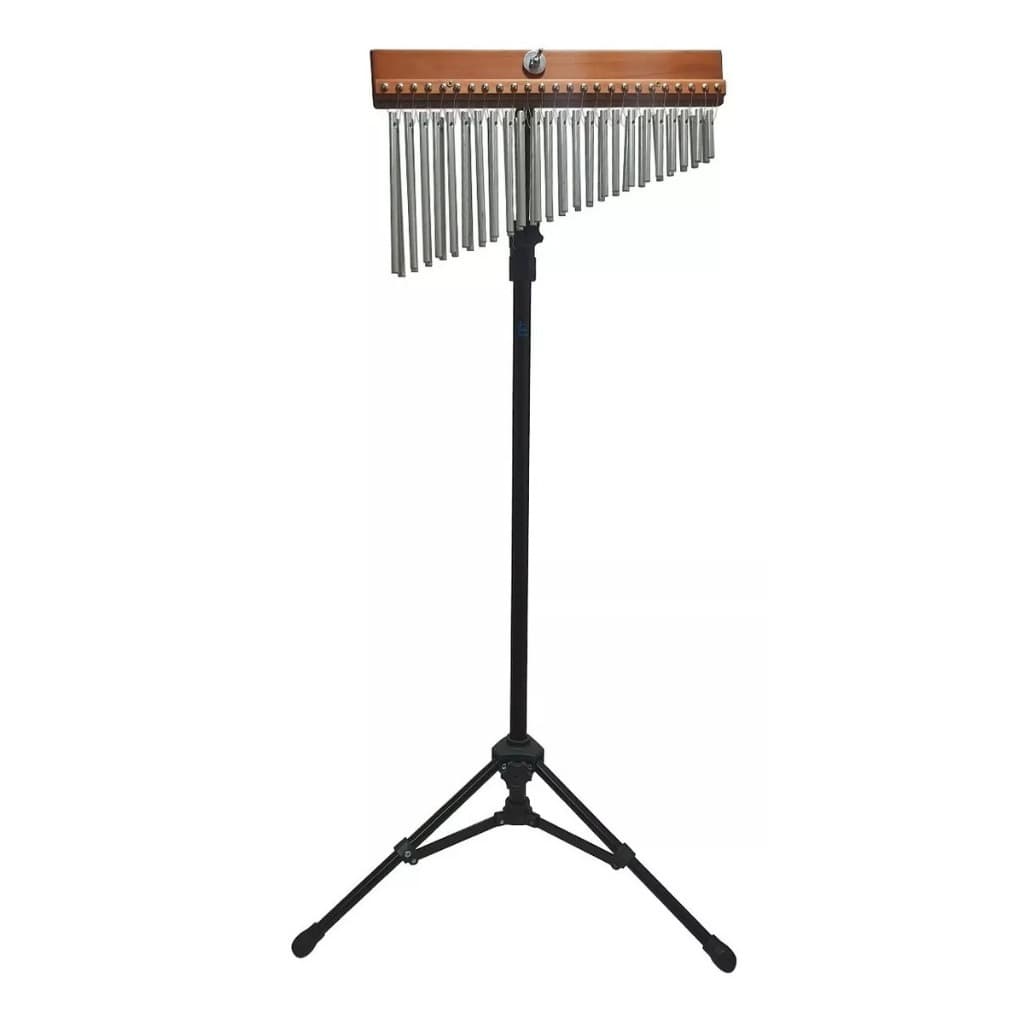 Carrilhão Duplo 48 Barras Aluminio C/pedestal Percussionline