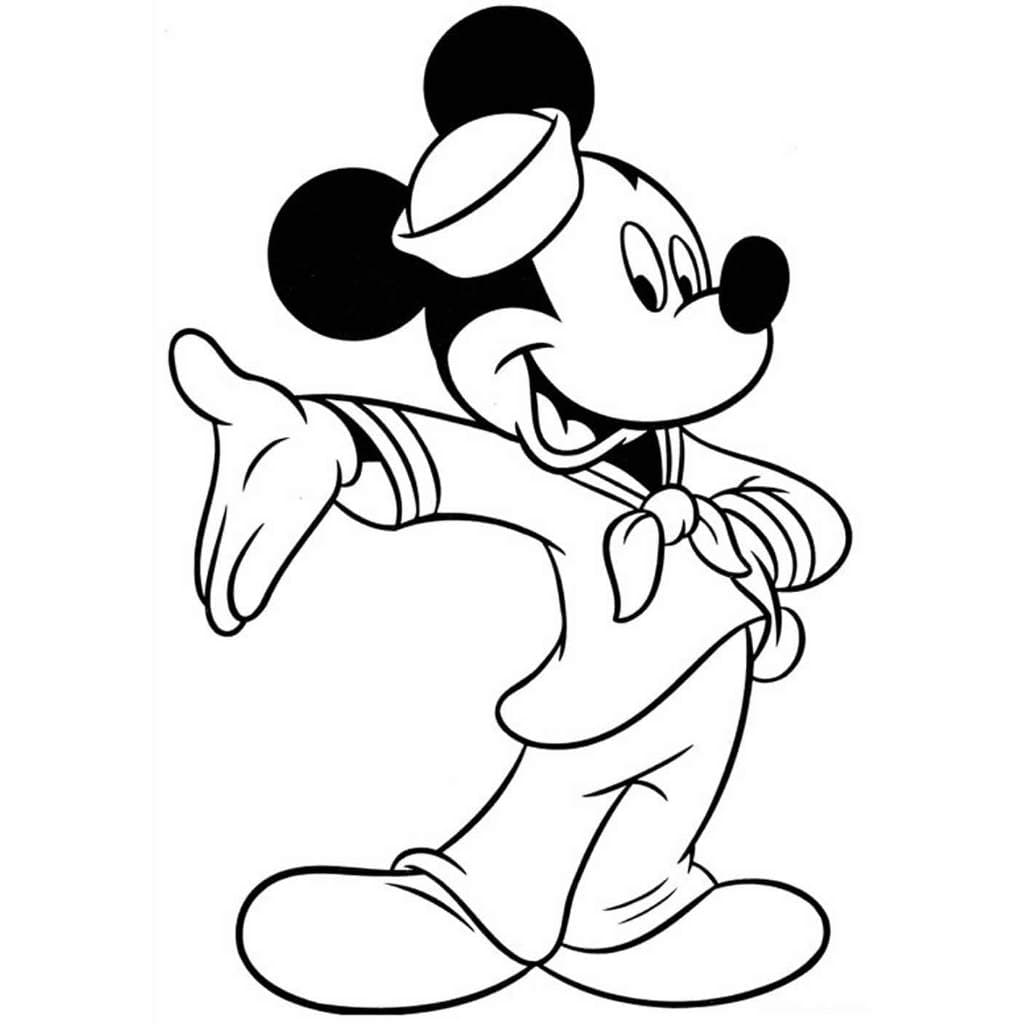 Kit 50 Desenhos turma do mickey  para Colorir