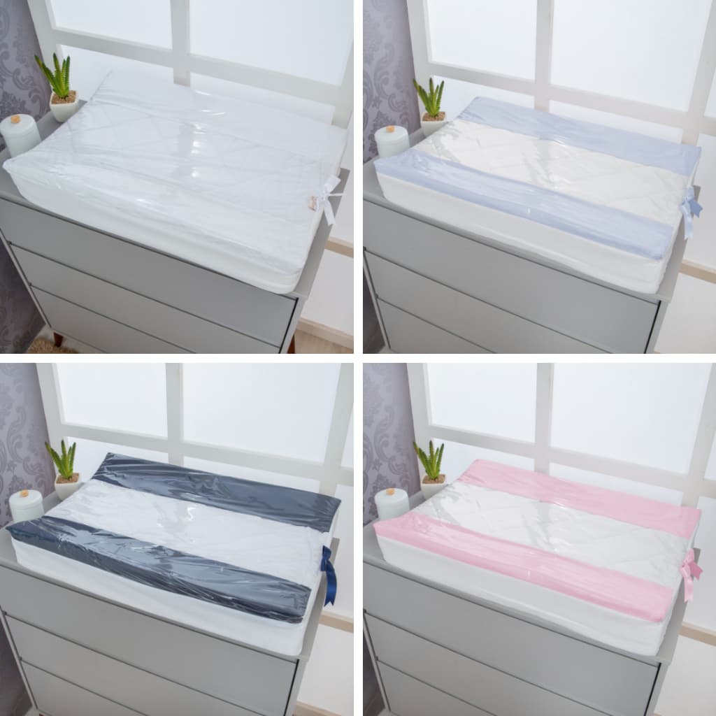 Trocador de Comoda Anatômico com Capa Plástica Impermeável Luxo para Bebê