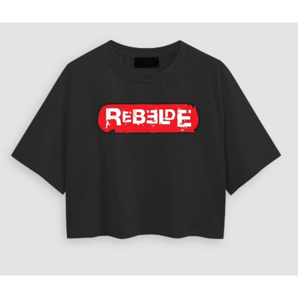 Cropped Camiseta Rebelde RBD Tour 2023 Shows