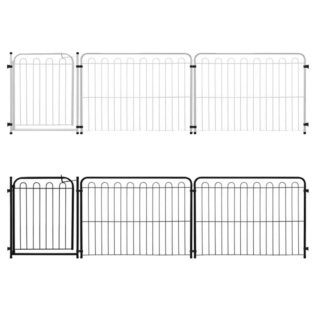 Cercado Grade c/ Portão Pet 2 Módulos P/ Isolamento e Proteção Alcance Linear 2,35m