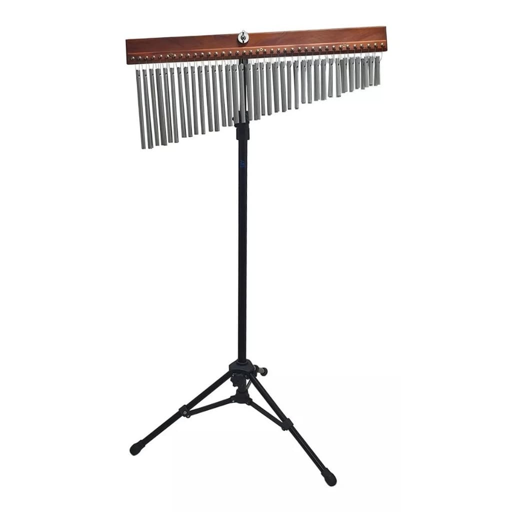 Carrilhão Duplo 72 Barras Alumínio C/pedestal Percussionline