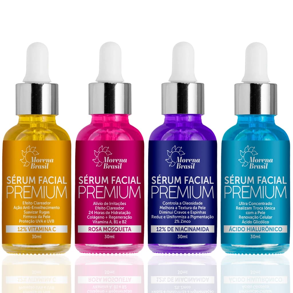 Kit Sérum ☀️ | Renovação celular  + Vitamina C-10 + Ação Anti-envelhecimento + Colágeno + Regeneração❕