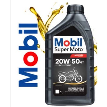 Óleo Mobil 4t 20w50  / Mineiral Motor(recomendado P/ Moto)