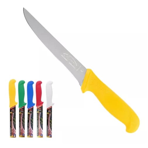 Faca Desossa Profissional Açougue Cores 6pol/15cm Corneta