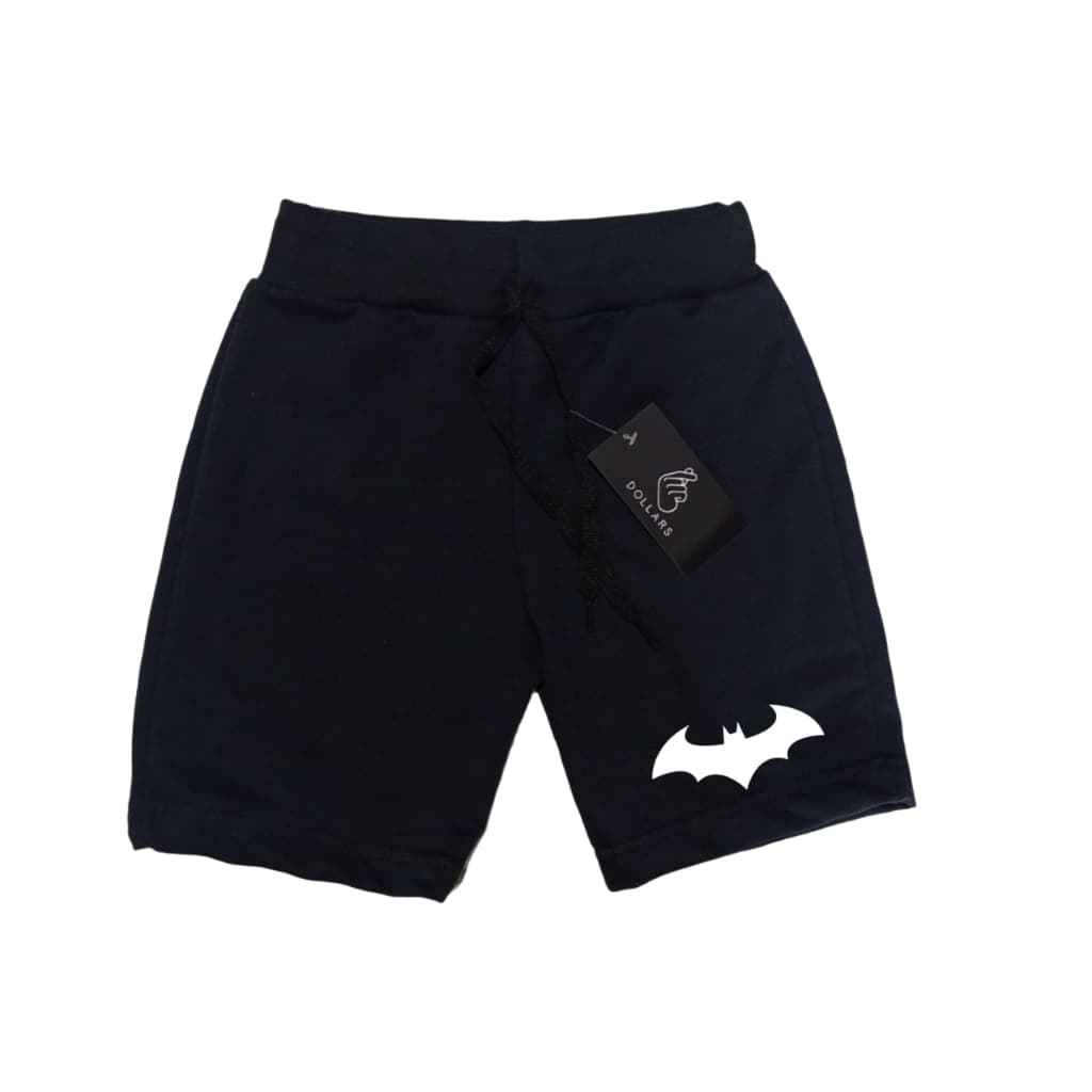 Shorts Infantil Moletom Batman Heroi Personagens Bermuda Oferta