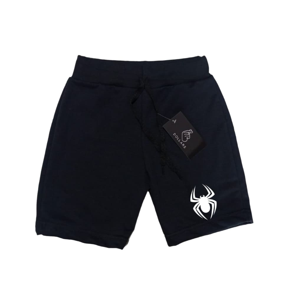 Shorts Infantil Moletom Homem Aranha Heroi Bermuda Oferta