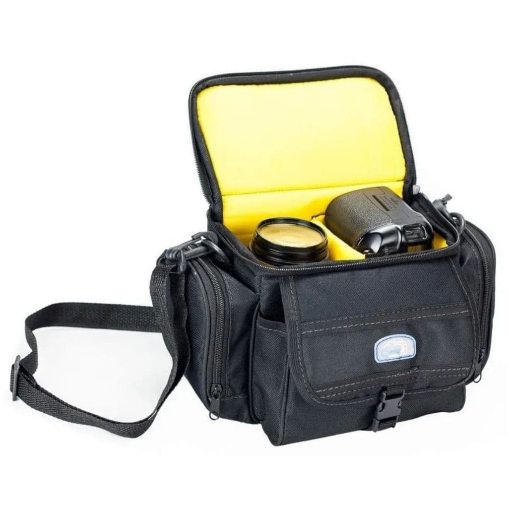 Bolsa Case Fotografica para Acessórios e Câmeras Dslr Canon T7 T7i, Nikon D7000 D5200, Fujifilm e Sony