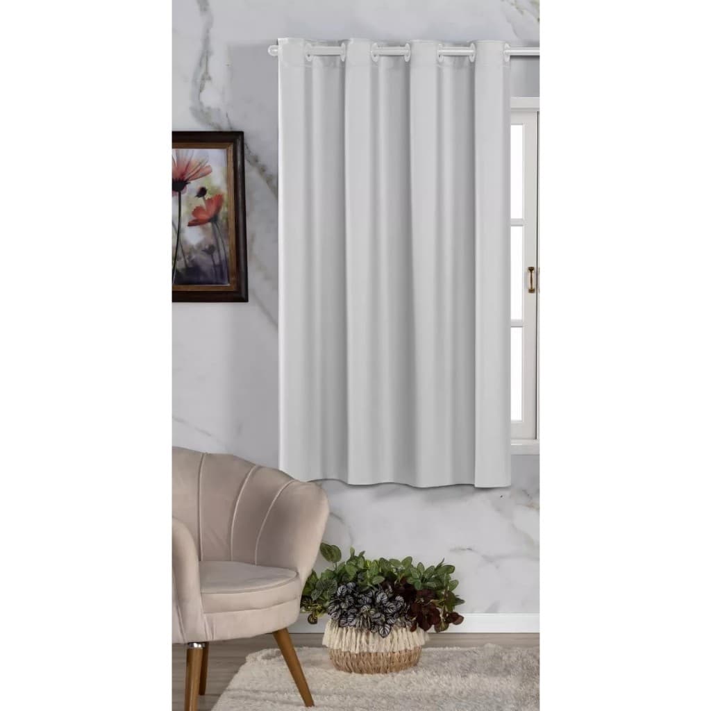 Cortina Blackout PVC 1.40 x 2.00M Cortinas Para Sala Decoração Sala