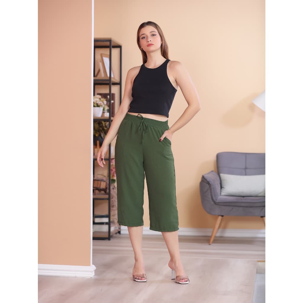 calça pantacurt duna liso feminino