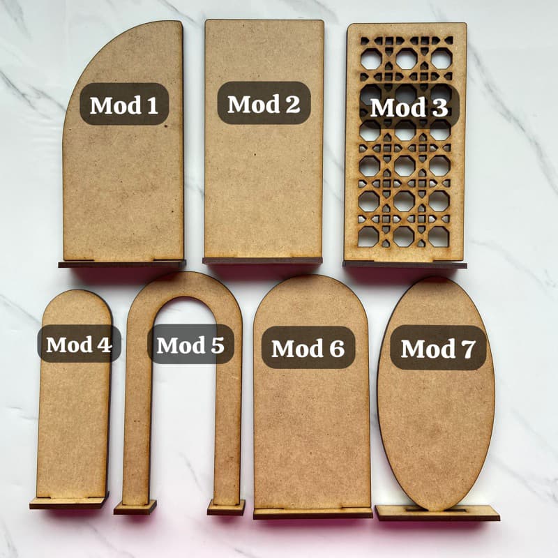 Mini Painel em MDF - Plano de Fundo para personalizados de luxo