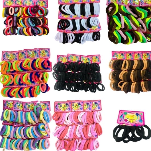 Kit 72 e 144 RABICO XUXINHA PARA CABELO